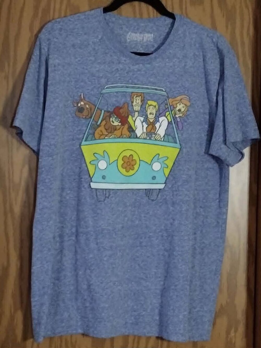 men L -Scooby-Doo Short Sleeve Crew Neck Tagless T shirt